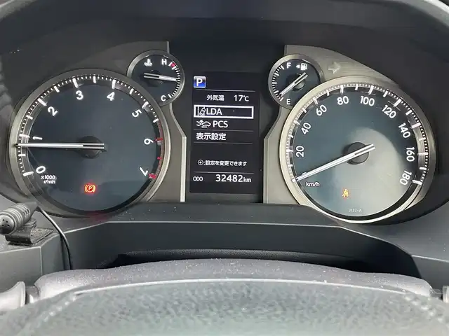 トヨタ ランドクルーザー プラド TX 宮崎県 2018(平30)年 3.3万km ホワイトパールクリスタルシャイン 4WD/RAYS17インチAW/社外7インチナビ（MDV-Z701W）/フルセグTV/Bluetooth/バックカメラ/プリクラッシュセーフティ/レーダークルーズコントロール/プッシュスタート/スマートキー/ステアリングスイッチ/LEDヘッドライト/オートライト/オートハイビーム/ETC/セーフティセンス/レーンディパーチャーアラート/ヒッチメンバー