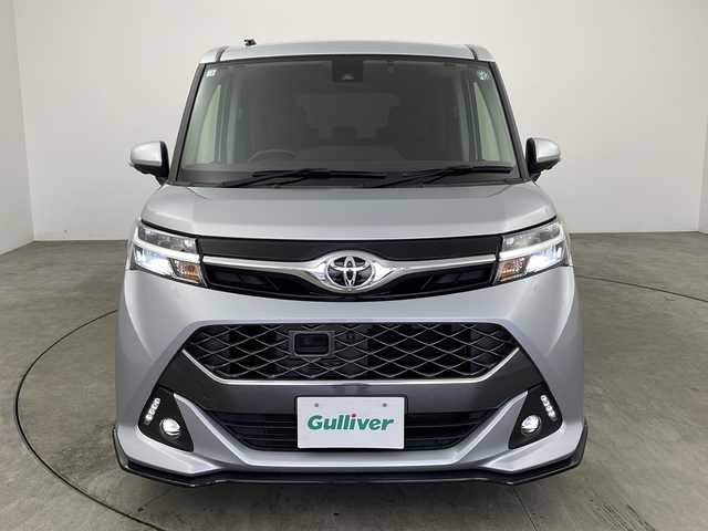 トヨタ タンク カスタムG S 兵庫県 2018(平30)年 6.9万km ブライトシルバーM ・ナビ/Bluetooth/CD/DVD/TV/・全方位カメラ/・ビルドインETC/・前方ドライブレコーダー/・クルーズコントロール/・コーナーセンサー/・アイドリングストップ/・両側パワースライドドア/・横滑り防止装置/・盗難防止装置/・衝突被害軽減システム/・W＋サイドエアバッグ/・カーテンエアバッグ/・LEDオートライト/・純正14インチアルミホイール/・ドアバイザー/・スマートキー/・プッシュスタートボタン/・AAC/・ステアリングスイッチ