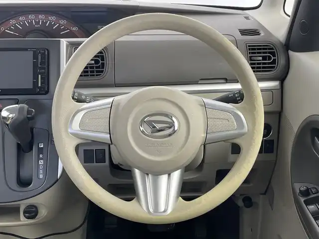 ダイハツ タント X 新潟県 2014(平26)年 6.8万km ブラックマイカメタリック 社外メモリナビ（Bluetooth・CD.DVD）/ハロゲンライト/地デジ/アイドリングストップ/純正純正/プッシュスタート/ドアバイザー/スマートキー