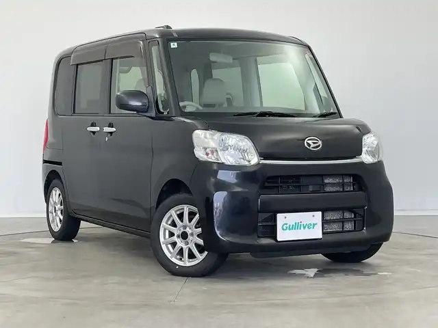 ダイハツ タント X 新潟県 2014(平26)年 6.8万km ブラックマイカメタリック 社外メモリナビ（Bluetooth・CD.DVD）/ハロゲンライト/地デジ/アイドリングストップ/純正純正/プッシュスタート/ドアバイザー/スマートキー