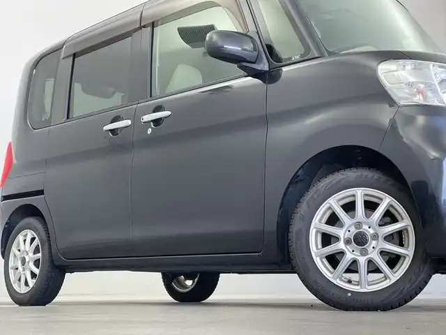 ダイハツ タント X 新潟県 2014(平26)年 6.8万km ブラックマイカメタリック 社外メモリナビ（Bluetooth・CD.DVD）/ハロゲンライト/地デジ/アイドリングストップ/純正純正/プッシュスタート/ドアバイザー/スマートキー