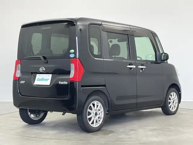ダイハツ タント X 新潟県 2014(平26)年 6.8万km ブラックマイカメタリック 社外メモリナビ（Bluetooth・CD.DVD）/ハロゲンライト/地デジ/アイドリングストップ/純正純正/プッシュスタート/ドアバイザー/スマートキー