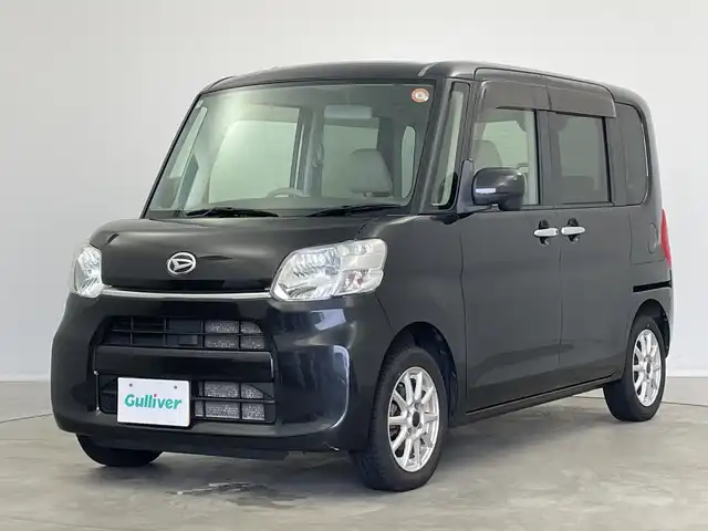 ダイハツ タント X 新潟県 2014(平26)年 6.8万km ブラックマイカメタリック 社外メモリナビ（Bluetooth・CD.DVD）/ハロゲンライト/地デジ/アイドリングストップ/純正純正/プッシュスタート/ドアバイザー/スマートキー