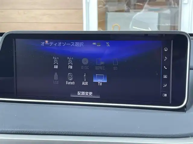 レクサス ＲＸ 450h Fスポーツ 宮崎県 2018(平30)年 7.1万km ホワイトノーヴァガラスフレーク 純正メーカーナビ/（AM/FM/DISC/USB/BT/AUX/TV）/サンルーフ/バックカメラ/フルセグTV/ETC2.0/ドラレコ前後/シートヒーター/エアーシート/ハンドルヒーター/ブラインドスポットモニター/デジタルインナーミラー/レザーシート/純正フロアマット/衝突被害軽減システム/パワーバックドア/LED三眼ヘッドライト/フォグライト/100V電源/RCTA
