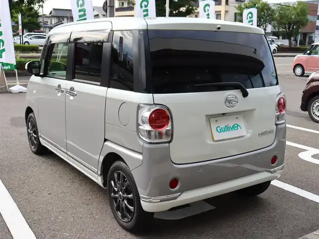 ダイハツ ムーヴ キャンバス G メイクアップ VS SAⅢ 福島県 2021(令3)年 2.4万km パールホワイトⅢ/スムースグレーマイカメタリック 2トーン  4 W D/ ス マ ー ト ア シ ス ト/ 純 正 S D ナ ビ ＋ フ ル セ グ T V/ バ ッ ク カ メ ラ / 両 側 電 動 ス ラ イ ド ド ア/ 純 正 フ ォ グ ラ ン プ / オ ー ト ラ イ ト/ フ ロ ン ト ガ ラ ス 熱 線 / 電 動 格 納 ミ ラ ー/ ア イ ド リ ン グ ス ト ッ プ/ 純 正 シ ー ト カ バ ー/ 社 外 １ ４ イ ン チ ア ル ミ ホ イ ー ル/ 純 正 フ ロ ア マ ッ ト/ 新 車 保 証 書/ 取 扱 説 明 書/ 記 録 簿 有