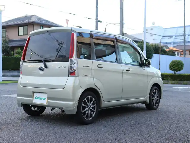 スバル ステラ LX 神奈川県 2007(平19)年 7.2万km ゴールド ETC/ドアバイザー/純正フロアマット