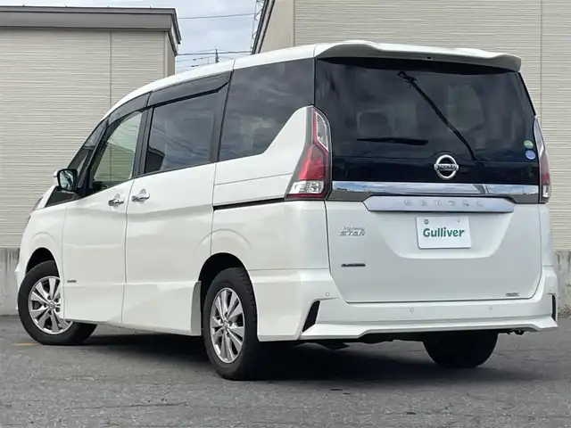 日産 セレナ 青森県 2019(平31)年 7.3万km ブリリアントホワイトパール ワンオーナー/4WD/純正SDナビ/CD/DVD/SD/BT/USB/フルセグTV/インテリジェントアラウンドビューモニター/両側パワースライドドア/クルーズコントロール/クリアランスソナー/ステアリングリモコン/アイドリングストップ/純正エンジンスターター/ETC/オートライト/LEDヘッドライト/フォグライト/電動パーキングブレーキ/プッシュスタート/純正ドアバイザー/純正フロアマット/積込スタッドレスタイヤ/保証書/取扱説明書