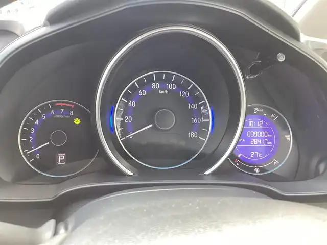 ホンダ フィット 13G Fパッケージ 京都府 2013(平25)年 3.9万km アラバスターシルバーメタリック ワンオーナー/純正ナビ(VXM-145C)/　CD BT SD/スマートキー/横滑り防止装置/アイドリングストップ/スペアスマートキー/新車保証書/取扱説明書
