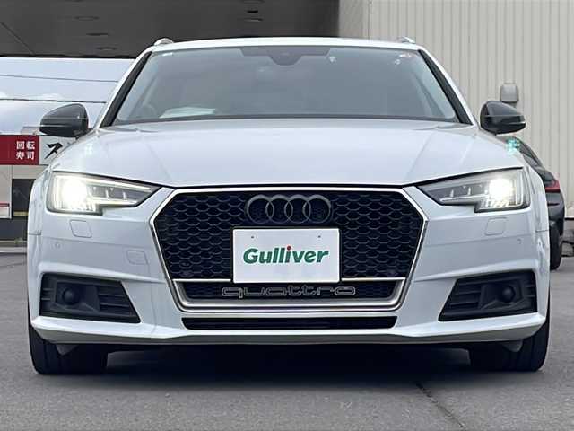 アウディ Ａ４ アバント 2．0 TFSIクワトロ 道北・旭川 2016(平28)年 5.4万km グレイシアホワイトメタリック 4WD/純正HDDナビ/ CD/DVD/SD/MSV/BT/USB/フルセグ/バックカメラ/衝突軽減ブレーキ/レーンキープ /レーダークルーズコントロール/コーナーセンサー /アイドリングストップ/パドルシフト/革シート/シートヒーター /運転席メモリ付きパワーシート/オートライト/HIDヘッドライト/リアフォグ/ターボメーター/ドライブレコーダー/ビルトインETC2.0/パワーバックドア /トノカバー/BBS19インチアルミホイール夏タイヤ積み込み/社外ミラーカバー/純正サス積み込み