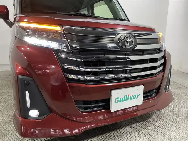 トヨタ ルーミー カスタムG－T 大阪府 2021(令3)年 2.9万km ブラックマイカメタリック/ファイアークォーツレッドメタリック 純正ナビＴＶ　全方位カメラ　ＥＴＣ　ドラレコ　両側パワスラ　衝突軽減　シートヒーター　レーダークルコン　コーナーセンサー　レーンアシスト　電動ミラー　オートライト　ＬＥＤヘッドライト　フォグランプ