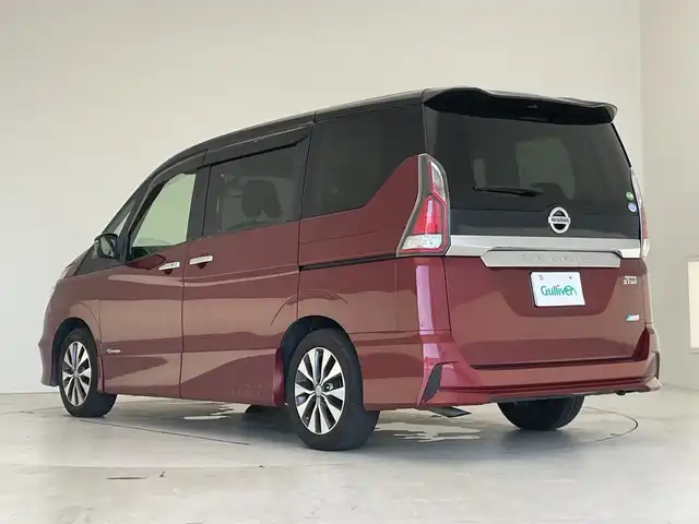 日産 セレナ ハイウェイスター G 愛知県 2016(平28)年 6.6万km マルーンレッド 2トーン プロパイロット/衝突軽減システム/純正９型SDナビ/全方位カメラ/両側パワースライドドア/フリップダウンモニター/Bluetooth/バックカメラ/イージーオープン機能/コーナーセンサー/純正アルミホイール/LEDヘッドライト/インテリジェントミラー/リアオートエアコン/ドライブレコーダー/ETC/ステアリングスイッチ/スマートキー/プッシュスタート
