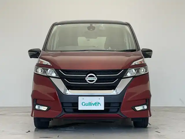 日産 セレナ ハイウェイスター G 愛知県 2016(平28)年 6.6万km マルーンレッド 2トーン プロパイロット/衝突軽減システム/純正９型SDナビ/全方位カメラ/両側パワースライドドア/フリップダウンモニター/Bluetooth/バックカメラ/イージーオープン機能/コーナーセンサー/純正アルミホイール/LEDヘッドライト/インテリジェントミラー/リアオートエアコン/ドライブレコーダー/ETC/ステアリングスイッチ/スマートキー/プッシュスタート