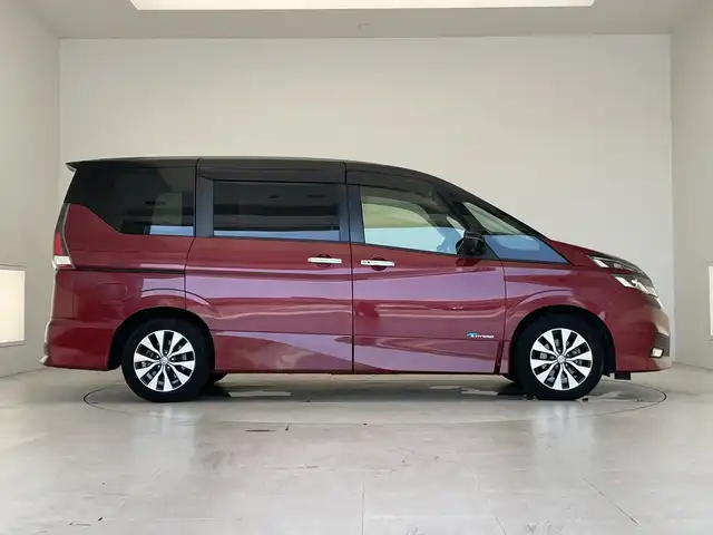 日産 セレナ ハイウェイスター G 愛知県 2016(平28)年 6.6万km マルーンレッド 2トーン プロパイロット/衝突軽減システム/純正９型SDナビ/全方位カメラ/両側パワースライドドア/フリップダウンモニター/Bluetooth/バックカメラ/イージーオープン機能/コーナーセンサー/純正アルミホイール/LEDヘッドライト/インテリジェントミラー/リアオートエアコン/ドライブレコーダー/ETC/ステアリングスイッチ/スマートキー/プッシュスタート