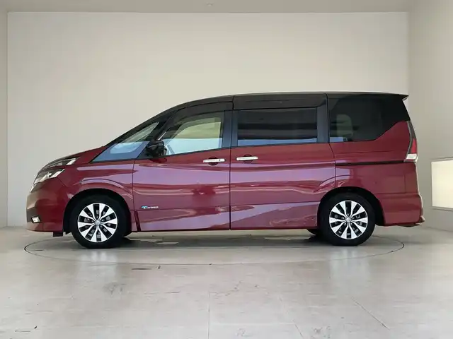 日産 セレナ ハイウェイスター G 愛知県 2016(平28)年 6.6万km マルーンレッド 2トーン プロパイロット/衝突軽減システム/純正９型SDナビ/全方位カメラ/両側パワースライドドア/フリップダウンモニター/Bluetooth/バックカメラ/イージーオープン機能/コーナーセンサー/純正アルミホイール/LEDヘッドライト/インテリジェントミラー/リアオートエアコン/ドライブレコーダー/ETC/ステアリングスイッチ/スマートキー/プッシュスタート