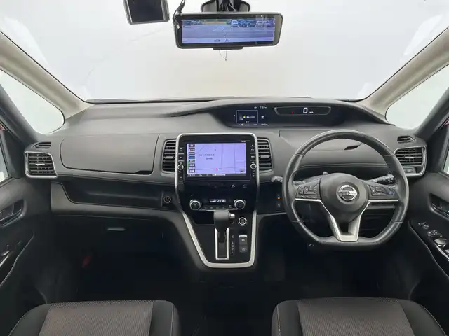 日産 セレナ ハイウェイスター G 愛知県 2016(平28)年 6.6万km マルーンレッド 2トーン プロパイロット/衝突軽減システム/純正９型SDナビ/全方位カメラ/両側パワースライドドア/フリップダウンモニター/Bluetooth/バックカメラ/イージーオープン機能/コーナーセンサー/純正アルミホイール/LEDヘッドライト/インテリジェントミラー/リアオートエアコン/ドライブレコーダー/ETC/ステアリングスイッチ/スマートキー/プッシュスタート