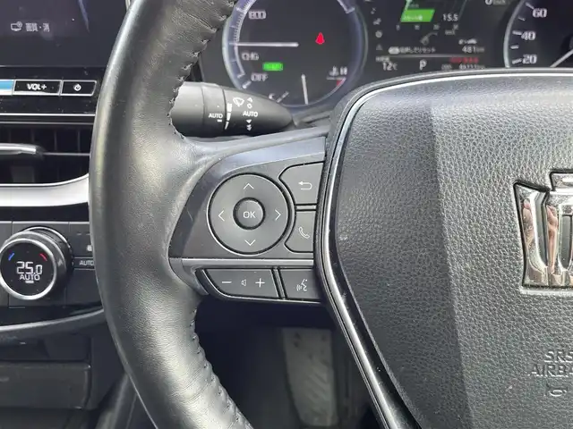 トヨタ クラウン ハイブリッド S 岡山県 2021(令3)年 4.6万km グレーＭ 純正12.3インチディスプレイオーディオ/トヨタセーフティセンス/・プリクラッシュセーフティ/・レーントレーシングアシスト/・レーダークルーズコントロール/・ロードサインアシスト/・オートマチックハイビームシステム/先行車発進告知機能/インテリジェントクリアランスソナー/パノラミックビューモニター/ETC