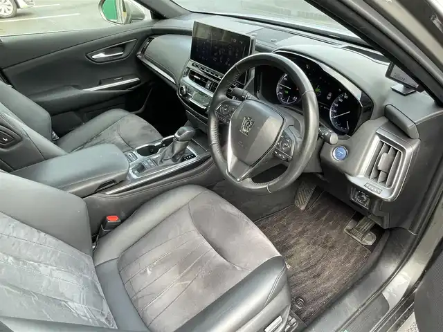 トヨタ クラウン ハイブリッド S 岡山県 2021(令3)年 4.6万km グレーＭ 純正12.3インチディスプレイオーディオ/トヨタセーフティセンス/・プリクラッシュセーフティ/・レーントレーシングアシスト/・レーダークルーズコントロール/・ロードサインアシスト/・オートマチックハイビームシステム/先行車発進告知機能/インテリジェントクリアランスソナー/パノラミックビューモニター/ETC