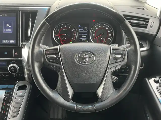 トヨタ アルファード S Cパッケージ 山口県 2018(平30)年 3.4万km 黒 純正10インチメモリーナビ/CD/DVD/SD/Bluetooth/フルセグTV/バックカメラ/デジタルインナーミラー/両側パワースライドドア/パワーバックドア/トヨタセーフティセンス/レーダークルーズコントロール/プリクラッシュセーフティ/LEDヘッドライト/ハーフレザーシート/パワーシート/ETC/スマートキー×2/ドライブレコーダー