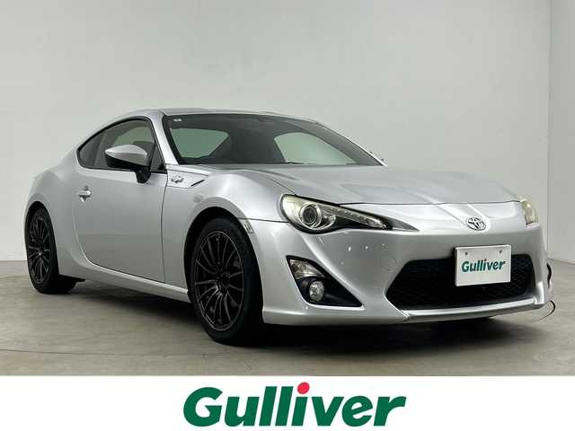 トヨタ ８６ GT 鹿児島県 2013(平25)年 9.9万km スターリングシルバー HDDナビ/フルセグテレビ/MT/MOMOステアリング/ダウンサス/ウェッズ17インチアルミホイール/HIDヘッドライト/前後ドライブレコーダー/プッシュスタート