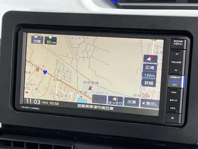 ダイハツ タント カスタム RS 滋賀県 2019(令1)年 4.3万km ブラックマイカメタリック 純正ナビ/CD/DVD/USB/Bluetooth/フルセグTV/バックカメラ/ハーフレザーシート/シートヒーター/ロングスライドシート/両側パワースライドドア/ドライブレコーダー/衝突軽減ブレーキ/LEDヘッドライト/オートハイビーム/純正アルミホイール/プッシュスタート/スマートキー