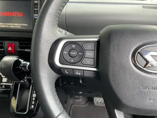 ダイハツ タント カスタム RS 滋賀県 2019(令1)年 4.3万km ブラックマイカメタリック 純正ナビ/CD/DVD/USB/Bluetooth/フルセグTV/バックカメラ/ハーフレザーシート/シートヒーター/ロングスライドシート/両側パワースライドドア/ドライブレコーダー/衝突軽減ブレーキ/LEDヘッドライト/オートハイビーム/純正アルミホイール/プッシュスタート/スマートキー