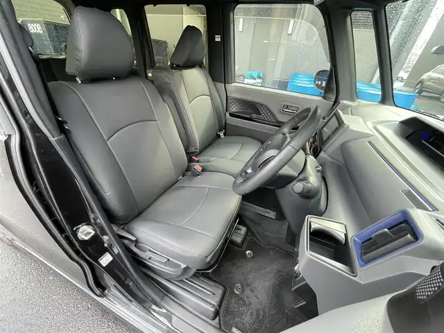 ダイハツ タント カスタム RS 滋賀県 2019(令1)年 4.3万km ブラックマイカメタリック 純正ナビ/CD/DVD/USB/Bluetooth/フルセグTV/バックカメラ/ハーフレザーシート/シートヒーター/ロングスライドシート/両側パワースライドドア/ドライブレコーダー/衝突軽減ブレーキ/LEDヘッドライト/オートハイビーム/純正アルミホイール/プッシュスタート/スマートキー