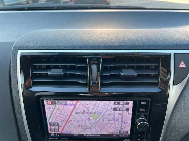 トヨタ ラクティス G 富山県 2015(平27)年 9.3万km ホワイトパールクリスタルシャイン ワンオーナー/スマートキー/社外メモリーナビ(CN-RX01WD)/BD/DVD/BT/フルセグTV/ETC/プッシュスタート/横滑り防止装置/電格ウィンカーミラー/純正ドアバイザー/純正フロアマット/皮巻きステアリング/リアスポイラー/社外１６インチAW/保証書・取説/点検記録簿(R7.7/R6.5/R4.5/R2.5/H30.5)