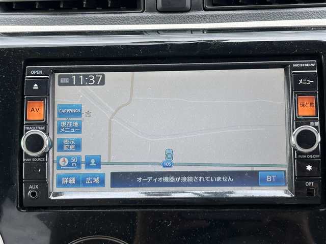 日産 デイズ X 奈良県 2014(平26)年 5万km ブラック 純正７インチワイドＳＤナビ　/フルセグ　/ＤＶＤ再生　/ＵＳＢ入力端子　/バックカメラ　/ＥＴＣ　/前後ドライブレコーダー　/純正フロアマット　/運転席シートヒーター　/Ｗエアバッグ　/スマートキー