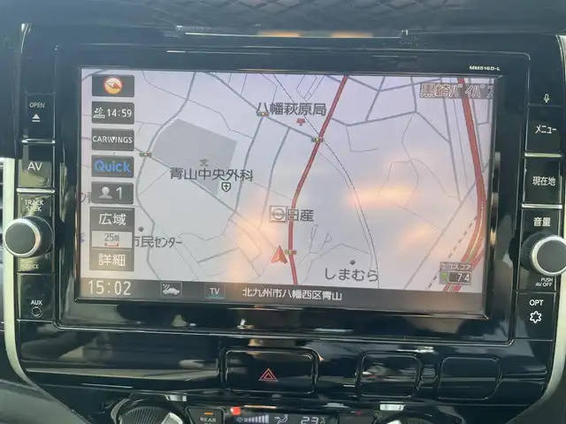 日産 セレナ ハイウェイスター 福岡県 2016(平28)年 13万km ブリリアントホワイトパール (株)IDOMが運営する【じしゃロン八幡西店】の自社ローン専用車両になります。こちらは現金またはオートローンご利用時の価格です。自社ローンご希望の方は別途その旨お申付け下さい/純正ナビ【MM516D-L】/(Bluetooth・CD・DVD・TV)/純正アルミホイール/純正フロアマット/クルーズコントロール/フロントフォグランプ/ビルトインETC/片側パワースライドドア/バックカメラ/プッシュスタート