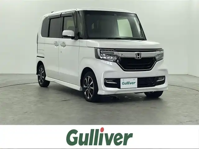 ホンダ Ｎ ＢＯＸ カスタム G L ホンダセンシング 福井県 2018(平30)年 7.8万km プラチナホワイトパール 純正ナビ/CD/DVD/AM/FM/ホンダセンシング/レーダークルーズコントロール/両側パワースライドドア/ステアリングスイッチ/ビルトインETC/コーナーセンサー/バックカメラ/横滑り防止/車線逸脱/オートライト/電動格納ミラー