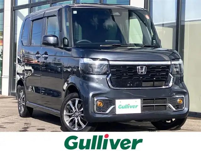 ホンダ Ｎ ＢＯＸ カスタム 道南・函館 2024(令6)年 2.3万km メテオロイドグレーメタリック /9インチディスプレイオーディオ//バックカメラ//両側パワースライドドア//ホンダセンシング//衝突軽減ブレーキ//パーキングセンサー警報//踏み間違い衝突軽減システム//路外逸脱抑制機能//横滑り防止//前席シートヒーター//LEDヘッドライト//フォグランプ//レーダークルーズコントロール