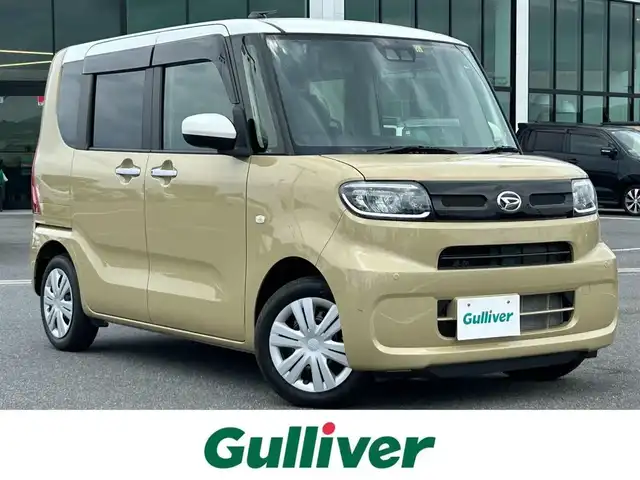 ダイハツ タント X 奈良県 2022(令4)年 1.3万km ホワイト / サンドベージュメタリック レーダークルーズコントロール/バックカメラ/コーナーセンサー（前後）/衝突軽減システム/レーンキープアシスト/片側パワースライドドア/前席シートヒーター/後席サンシェード/アイドリングストップ/電動格納ミラー/ETC/純正ホイールキャップ