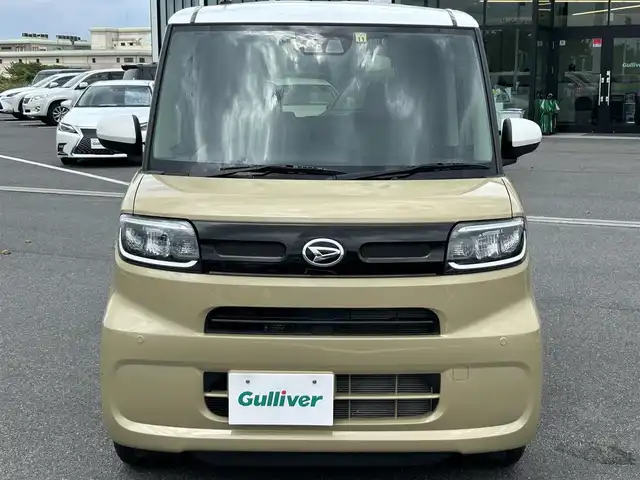 ダイハツ タント X 奈良県 2022(令4)年 1.3万km ホワイト / サンドベージュメタリック レーダークルーズコントロール/バックカメラ/コーナーセンサー（前後）/衝突軽減システム/レーンキープアシスト/片側パワースライドドア/前席シートヒーター/後席サンシェード/アイドリングストップ/電動格納ミラー/ETC/純正ホイールキャップ