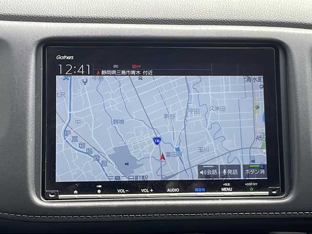 ホンダ ヴェゼル ハイブリッド Z ホンダセンシング 静岡県 2020(令2)年 3.9万km プレミアムクリスタルレッドM 純正8インチナビ/地デジTV/純正CD/DVD/Bleutooth/バックカメラ/ホンダセンシング/レーダークルーズコントロール/レーンキープアシスト/ハーフレザーシート/シートヒーター/LEDヘッドライト/純正18インチAW/ビルトインETC/保証書/取説