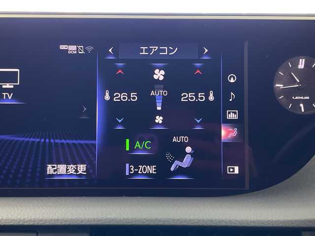 レクサス ＥＳ 300h バージョンL 岐阜県 2019(平31)年 9.7万km グラファイトブラックガラスフレーク サンルーフ/純正ナビ/CD/DVD/Bluetooth/USB/フルセグTV/レクサスセーフティシステム/プリクラッシュセーフティシステム/レーントレーシングアシスト/レーダークルーズコントロール/クリアランスソナー/アダプティブハイビームシステム/パノラミックビューモニター/パーキングサポートブレーキ/ウッドコンビステアリング/ステアリングヒーター/シートヒーター/エアシート/ブラインドスポットモニター/電動＆テレスコピックステアリング/パドルシフト/ステアリングリモコン/リアトラフィッククロスアラート/本革シート/パワーバックドア/メモリーシート/AC100V/1500W