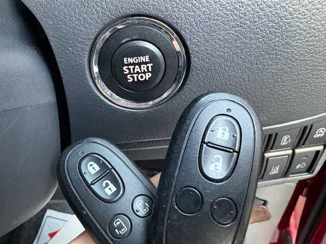 スズキ スペーシア カスタム XS 大阪府 2016(平28)年 4.3万km フェニックスレッドパール 純正ナビ/フルセグ/全方位カメラ/スズキセーフティサポート/両側パワースライドドア/運転席シートヒーター/ビルトインETC/ステアリングスイッチ/プッシュスタート/スマートキー×2