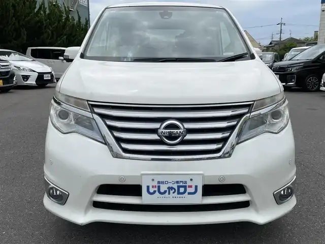 日産 セレナ ハイウェイS S HV Aセーフ 和歌山県 2014(平26)年 12.6万km パール (株)IDOMが運営する【じしゃロン和歌山店】の自社ローン専用車両になります。こちらは現金またはオートローンご利用時の価格です。自社ローンご希望の方は別途その旨お申付け下さい/純正メモリナビ　（MP３１４P-W）/（フルセグＴＶ/Ｂｌｕｅｔｏｏｔｈ/ＣＤ/ＤＶＤ）/アラウンドビューモニター　/ＥＴＣ　/コーナーセンサー　/クルーズコントロール　/両側パワースライドドア　/純正アルミホイール　/純正フロアマット