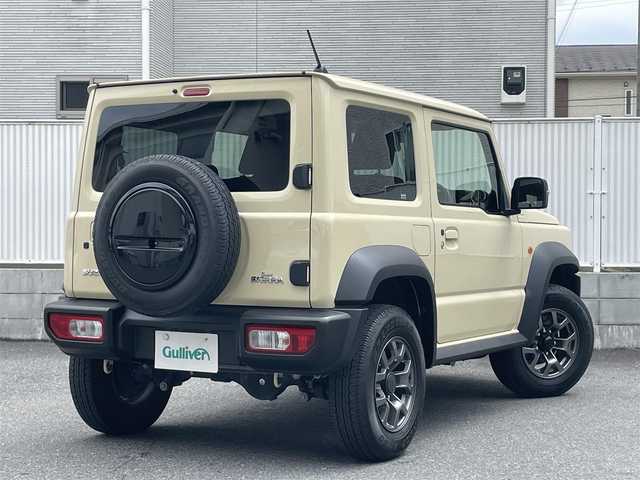 スズキ ジムニー シエラ JC 栃木県 2022(令4)年 1.7万km シフォンアイボリーM ワンオーナー/ブレーキサポート/車線逸脱警報装置/ESP（エレクトリックスタビリティプログラム）/スマートキー/エンジンプッシュスタート/スペアキー（スマートキー）/クルーズコントロール/取扱説明書/整備記録簿