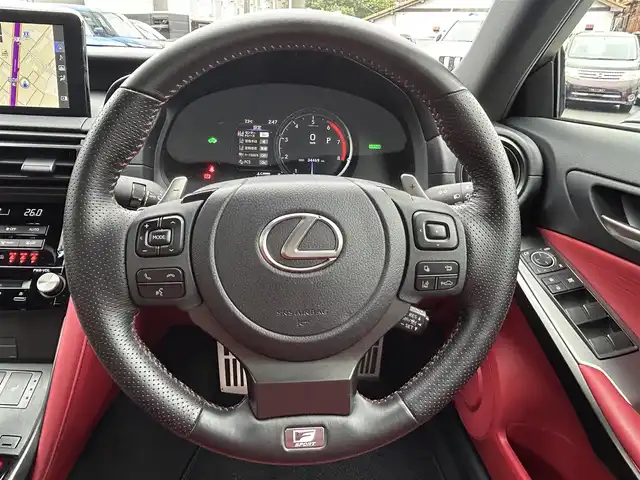 レクサス ＩＳ 300h Fスポーツ 愛知県 2023(令5)年 3.5万km ソニッククロム ワンオーナー /サンルーフ /オレンジキャリパー/純正メーカーナビ/フルセグTV/BT/バックカメラ/ビルトイン2.0ETC/純正19インチAW/ビルトイン2.0ETC/レクサスセーフティシステム/ブラインドスポットモニター/レーダークルーズコントロール/前後ドライブレコーダー/レザーシート/前席パワーシート/前席シートヒーター /ハンドルヒーター /取説、保証書/スペアキー