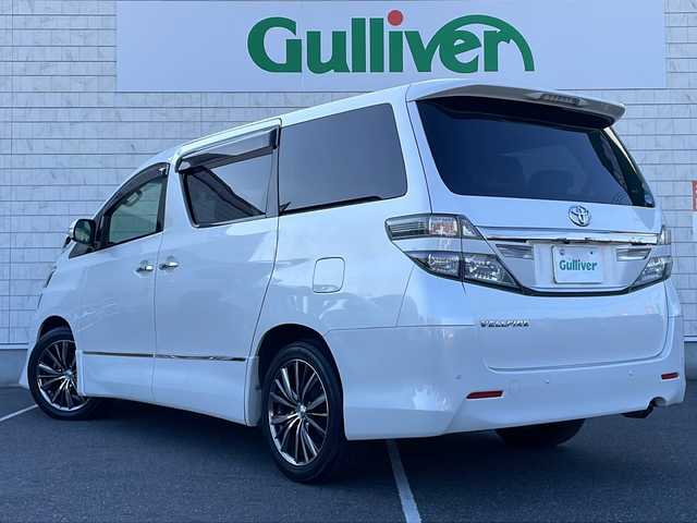 トヨタ ヴェルファイア 2．4Z 栃木県 2012(平24)年 4.2万km ホワイトパールクリスタルシャイン ワンオーナー/純正SDナビ/・NSZT-W62G/・Bluetooth CD DVD/・TV フルセグ/・バックカメラ/モデリスタエアロ/両側パワースライドドア/ETC/ドライブレコーダー/レザーシート/コーナーセンサー/HIDヘッドライト/オートライト/ドアバイザー/取扱説明書/保証書