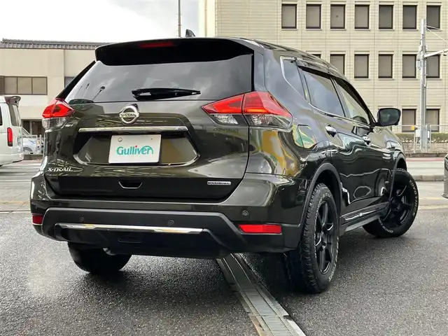 日産 エクストレイル ハイブリッド 20Xi 三重県 2018(平30)年 11.5万km チタニウムカーキ ♪車検 令和9年6月28日迄/♪4WD/ヒルディセントコントロール/プロパイロット/エマージェンシーブレーキ/LDW(車線逸脱警報)/BSW(後側方車両検知警報)/コーナーセンサー/オートブレーキホールド/デジタルインナーミラー/パワーバックドア(ハンズフリー機能)/全席シートヒーター/インテリジェントキー×2/プッシュスタート/ドライブレコーダー/純正ナビ/・AUX・SD・CD録音/・フルセグ・DVD再生/・Bluetoothオーディオ/・アラウンドビューモニター/・バックカメラ/純正17インチAW/LEDヘッドライト/LEDフォグライト/オートライト/オートハイビーム/ウィンカーミラー/オートリトラクタブルミラー/プライバシーガラス/フロアマット/ドアバイザー/ETC