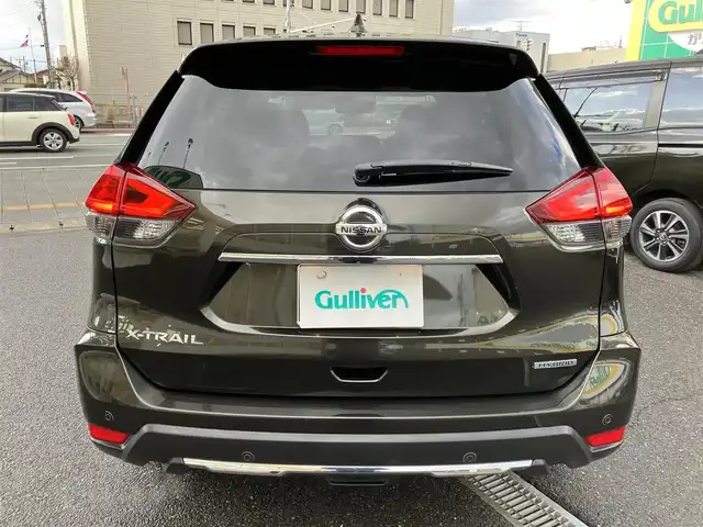 日産 エクストレイル ハイブリッド 20Xi 三重県 2018(平30)年 11.5万km チタニウムカーキ ♪車検 令和9年6月28日迄/♪4WD/ヒルディセントコントロール/プロパイロット/エマージェンシーブレーキ/LDW(車線逸脱警報)/BSW(後側方車両検知警報)/コーナーセンサー/オートブレーキホールド/デジタルインナーミラー/パワーバックドア(ハンズフリー機能)/全席シートヒーター/インテリジェントキー×2/プッシュスタート/ドライブレコーダー/純正ナビ/・AUX・SD・CD録音/・フルセグ・DVD再生/・Bluetoothオーディオ/・アラウンドビューモニター/・バックカメラ/純正17インチAW/LEDヘッドライト/LEDフォグライト/オートライト/オートハイビーム/ウィンカーミラー/オートリトラクタブルミラー/プライバシーガラス/フロアマット/ドアバイザー/ETC