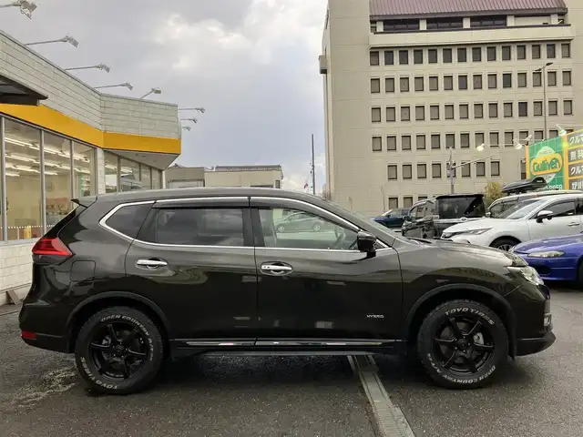 日産 エクストレイル ハイブリッド 20Xi 三重県 2018(平30)年 11.5万km チタニウムカーキ ♪車検 令和9年6月28日迄/♪4WD/ヒルディセントコントロール/プロパイロット/エマージェンシーブレーキ/LDW(車線逸脱警報)/BSW(後側方車両検知警報)/コーナーセンサー/オートブレーキホールド/デジタルインナーミラー/パワーバックドア(ハンズフリー機能)/全席シートヒーター/インテリジェントキー×2/プッシュスタート/ドライブレコーダー/純正ナビ/・AUX・SD・CD録音/・フルセグ・DVD再生/・Bluetoothオーディオ/・アラウンドビューモニター/・バックカメラ/純正17インチAW/LEDヘッドライト/LEDフォグライト/オートライト/オートハイビーム/ウィンカーミラー/オートリトラクタブルミラー/プライバシーガラス/フロアマット/ドアバイザー/ETC