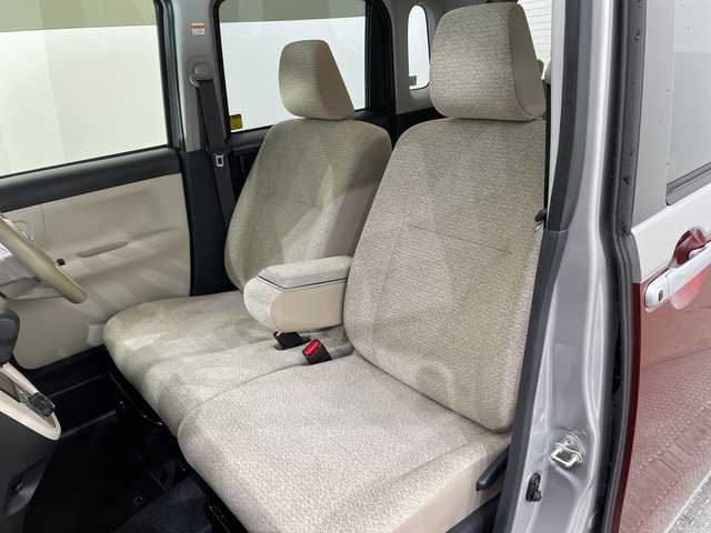 ダイハツ ムーヴ キャンバス X SA Ⅲ 栃木県 2019(令1)年 4.3万km スムースグレーマイカメタリック/ファイアークォーツレッドメタリック 2トーン 純正メモリナビ/(CD/DVD/フルセグTV/Bluetooth/SD/USB)/バックカメラ/両側パワースライドドア/前方ドライブレコーダー/禁煙車/グレー赤２トーン/オートライト/横滑り防止装置/スマートキー/プッシュスタート/アイドリングストップ/ステアリングスイッチ/電動格納ミラー/社外フロアマット