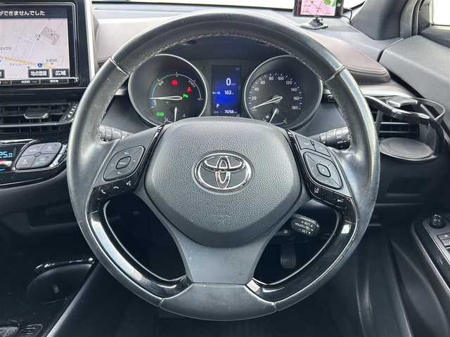 トヨタ Ｃ－ＨＲ G 茨城県 2017(平29)年 7.1万km ホワイトパールクリスタルシャイン 純正9インチナビ/フルセグTV/バックカメラ/フルモデリスタ/コーナーセンサー前後/クルーズコントロール/ドラレコ前方/オートマチックハイビーム/レーンキープアシスト/盗難防止装置/横滑り防止装置/シートヒーター/ETC2.0/BSM