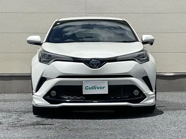 トヨタ Ｃ－ＨＲ G 茨城県 2017(平29)年 7.1万km ホワイトパールクリスタルシャイン 純正9インチナビ/フルセグTV/バックカメラ/フルモデリスタ/コーナーセンサー前後/クルーズコントロール/ドラレコ前方/オートマチックハイビーム/レーンキープアシスト/盗難防止装置/横滑り防止装置/シートヒーター/ETC2.0/BSM