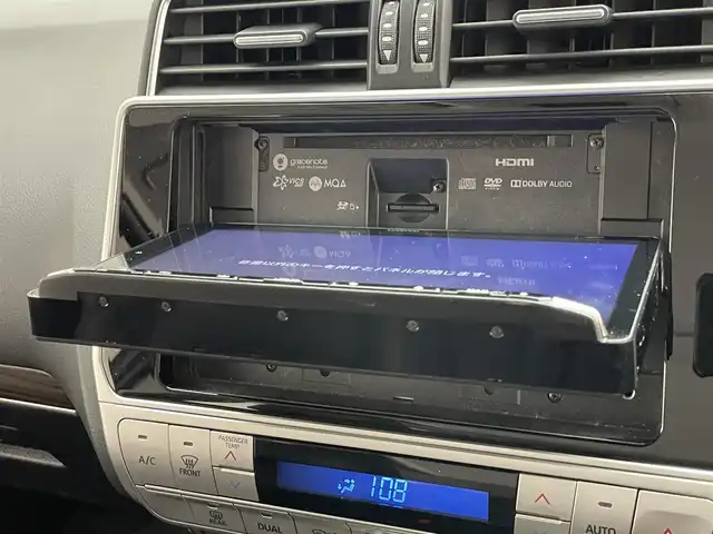 トヨタ ランドクルーザー プラド TX Lパッケージ 愛知県 2021(令3)年 4.7万km ホワイトパールクリスタルシャイン 社外９型ナビ　ムーンルーフ　モデリスタエアロ　禁煙　黒革　バックカメラ　シートヒーター　シートベンチレーション　ＥＴＣ　パワーシート　ＨＤＭＩ　ルーフレール　衝突軽減　追従クルコン　ＬＥＤオートライト　社外ツーイーター　オートハイビーム　ヘッドライトウォッシャー　純正アルミホイール　ルーフレール　