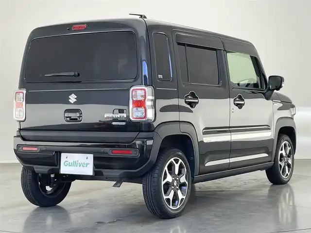 スズキ ハスラー HYBRID X ターボ 愛知県 2020(令2)年 3.6万km ブルーイッシュブラックパール3 純正９型ナビ　全方位カメラ　シートヒーター　フルセグＴＶ　カープレイ　ＤＶＤ　前後ドラレコ　ＥＴＣ　デュアルカメラブレーキ　衝突軽減　追従クルコン　パドルシフト　ＬＥＤライト　パーキングセンサー　禁煙
