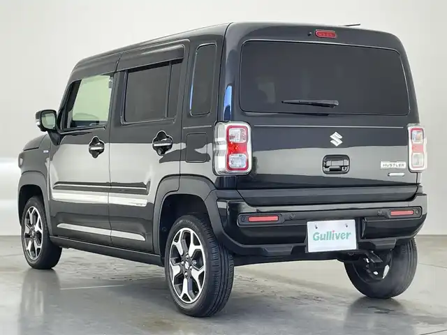 スズキ ハスラー HYBRID X ターボ 愛知県 2020(令2)年 3.6万km ブルーイッシュブラックパール3 純正９型ナビ　全方位カメラ　シートヒーター　フルセグＴＶ　カープレイ　ＤＶＤ　前後ドラレコ　ＥＴＣ　デュアルカメラブレーキ　衝突軽減　追従クルコン　パドルシフト　ＬＥＤライト　パーキングセンサー　禁煙