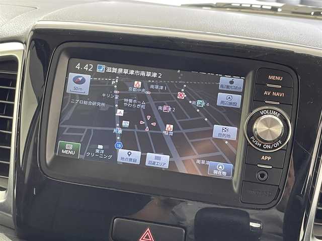 スズキ スペーシア カスタム XS 滋賀県 2014(平26)年 6.4万km パールホワイト 禁煙車/純正ナビ/・TV/・Bluetooth/・AUX/バックカメラ/ETC/片側パワースライドドア/スマートキー/オートライト/横滑り防止機能/衝突軽減/アイドリングストップ/革調シートカバー